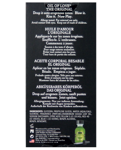Kama Sutra Kama Sutra Oil of Love - .75 oz Original - Image 3