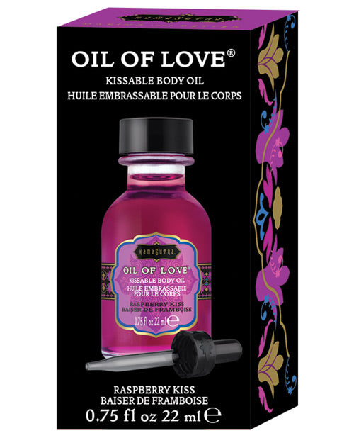 Kama Sutra Kama Sutra Oil of Love - .75 oz Raspberry Kiss - Image 2