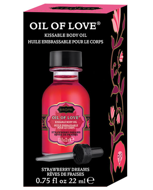 Kama Sutra Kama Sutra Oil of Love - .75 oz Strawberry Dreams - Image 2