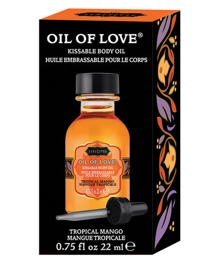 Kama Sutra Kama Sutra Oil of Love - .75 oz Tropical Mango - Image 2
