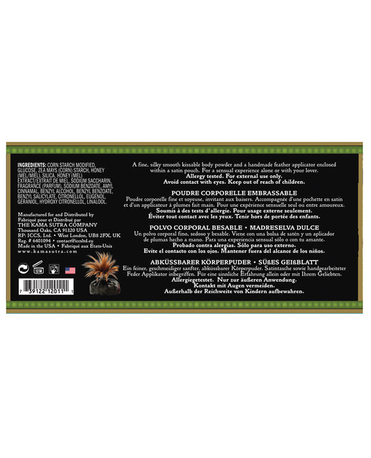 Kama Sutra Honey Dust - 6 oz Sweet Honeysuckle (2)