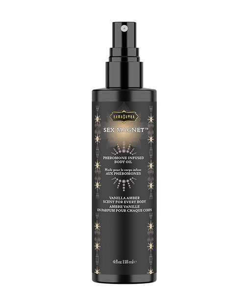 Kama Sutra Sex Magnet Pheromone Body Spray -Vanilla Amber 4 oz