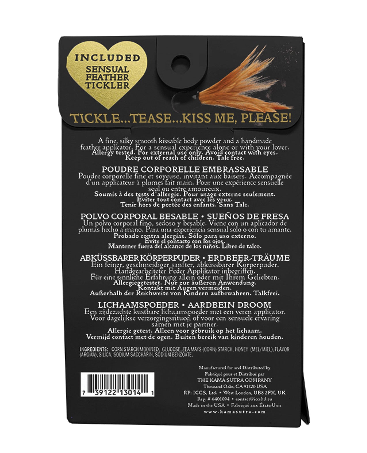 Kama Sutra Honey Dust - 1 oz Vanilla Creme (3)