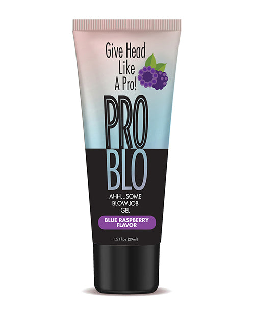 Pro Blo Oral Pleasure Gel - 1.5 oz Blue Raspberry