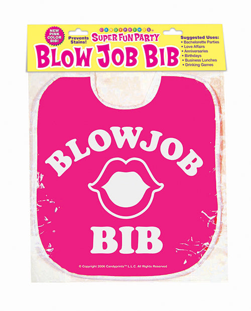 Blow Job Bib - Pink