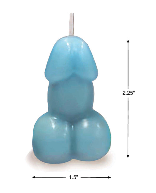 Eden's Penis Candle - Blue - Vanilla