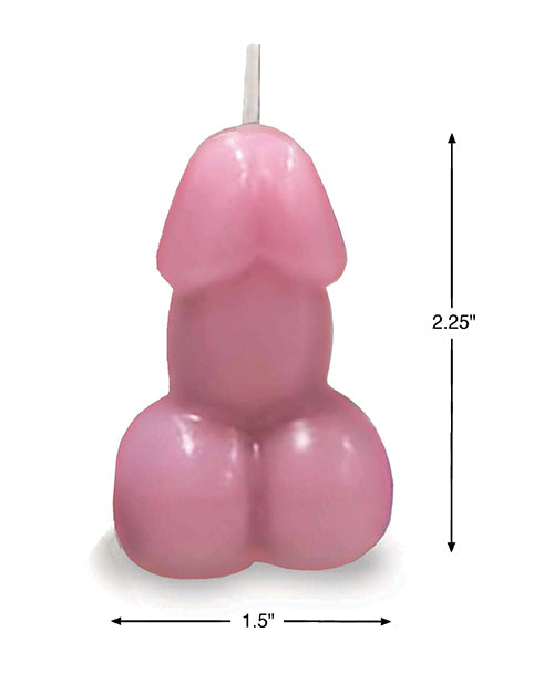 Eden's Penis Candle - Rose - Vanilla