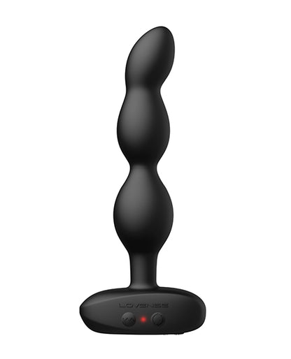 Lovense Ridge Bumpy Anal Plug - Black