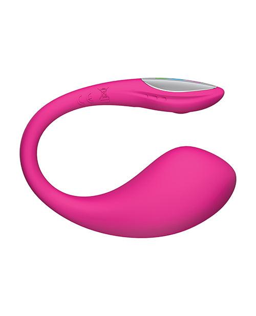Lovense Lush 4.0 Bluetooth G-Spot Egg Camming Vibrator - Pink