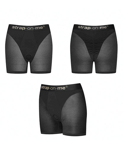 Strap On Me Halo Lingerie Harness - Black XL