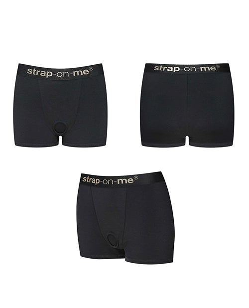 Strap On Me Allure Lingerie Harness - Black MD