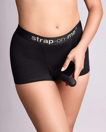 Strap On Me Allure Lingerie Harness - Black LG