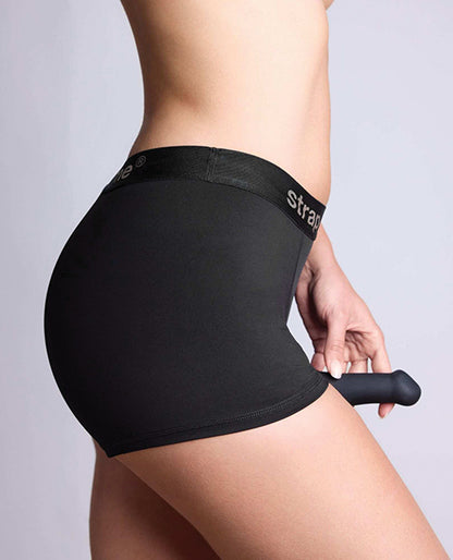 Strap On Me Allure Lingerie Harness - Black LG