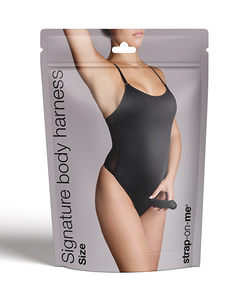 Strap-On-Me Strap On Me Signature Body Harness - Black XS - Image 6
