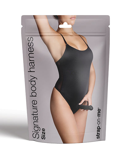 Strap-On-Me Strap On Me Signature Body Harness - Black MD - Image 6