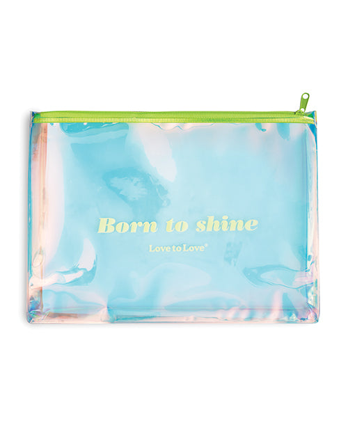 Love to Love Born to Shine Pouch - Acid Yellow