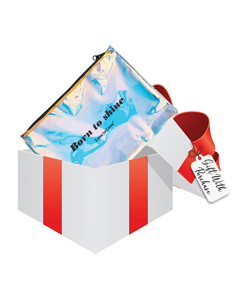 Love to Love Born to Shine Pouch - Black Onyx GWP