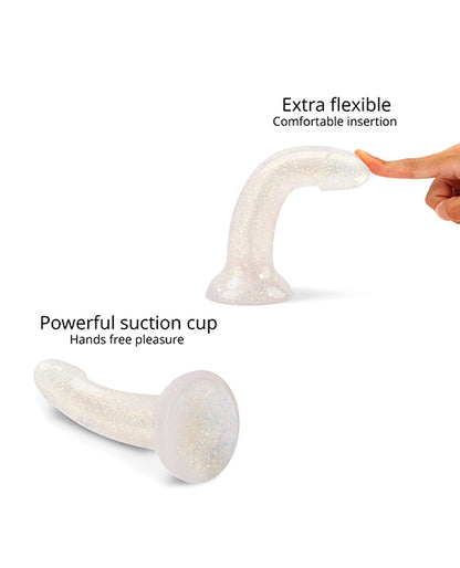 Love to Love Curved Suction Cup 24k Gold Dildolls Extravaganza - Gold