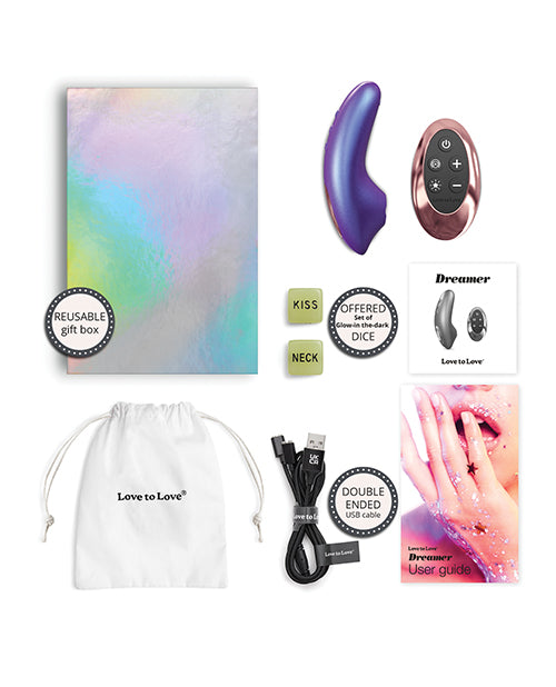 Love to Love Dreamer Mini Tongue Flicker - Iridescent Night