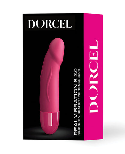 Dorcel Real Vibration S 6" Rechargeable Vibrator - Pink