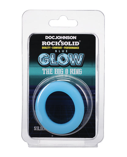 Rock Solid Rock Solid Glow in the Dark Big O Ring - Blue