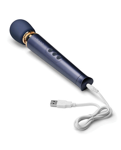 Le Wand Petite Rechargeable Vibrating Massager - Navy