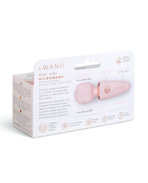Le Wand Le Wand Mini Micro Wand - Pink - Image 6