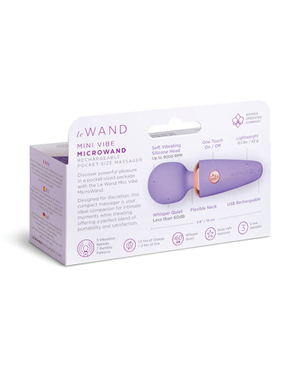 Le Wand Le Wand Mini Micro Wand - Violet - Image 6