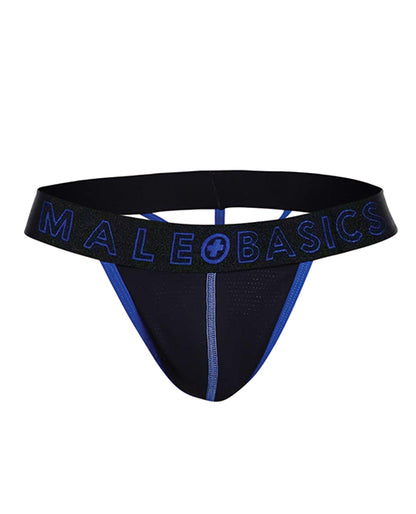 Male Basics Neon Thong Royal LG