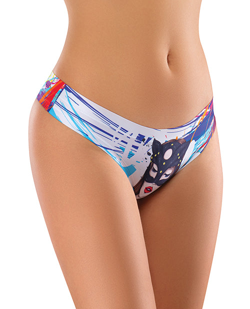 Mememe Cabal Freya Printed Thong LG