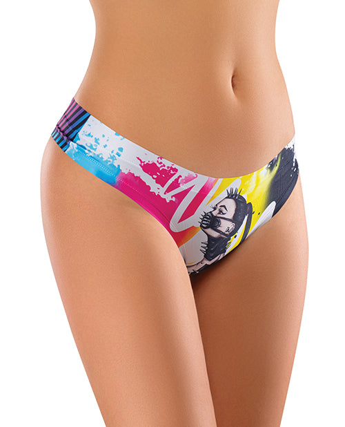 Mememe Cabal Margot Printed Thong LG