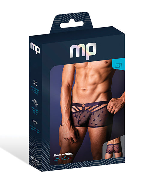 Love Star Short w/Ring - Purple XL