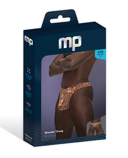 Male Power Male Power Wonder Thong Animal Print S/M - Image 3