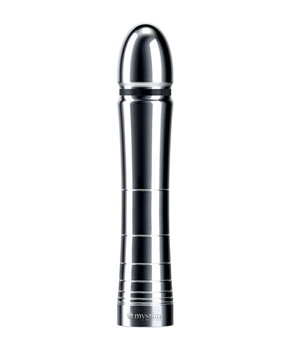 Mystim Glossy Glen e-Stim Aluminum Dildo