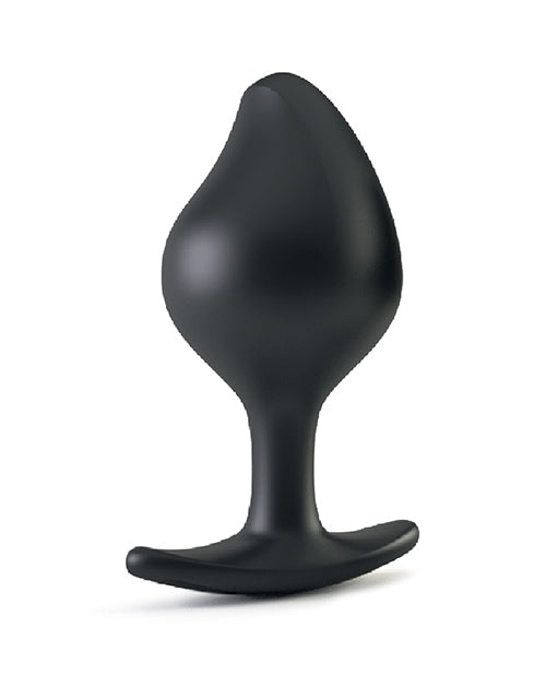 Mystim Rocking VIbe Silicone Buttplug Small - Black