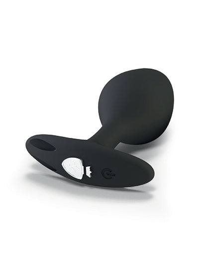 Mystim Rocking VIbe Silicone Buttplug Small - Black