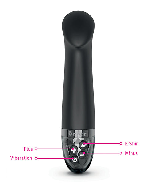 Mystim Right on Ron eStim G Vibrator - Black