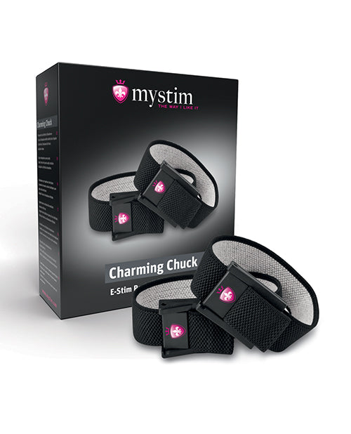 Mystim Charming Chuck - Strap Set of 2 with 2mm Adaptor