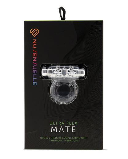 Nu Sensuelle Nu Sensuelle Mate Ultra Bullet Ring Cockring 7 Function - Clear - Image 4