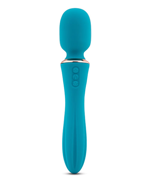 Nu Sensuelle Nubii Mika Turbo Boost & Heating Mini Wand - Blue