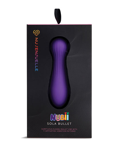 Nu Sensuelle Nu Sensuelle Sola Nubii Flexible Bullet - Purple - Image 4