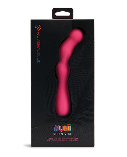 Nu Sensuelle Nu Sensuelle Siren Nubii G-Spot Vibe w/Hinge - Pink - Image 5