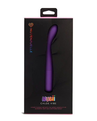Nu Sensuelle Nu Sensuelle Chloe Nubii G-Spot Vibe w/Turbo & Heat - Purple - Image 6