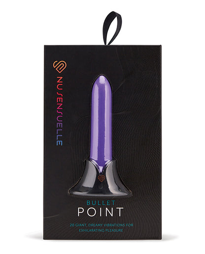 Nu Sensuelle Nu Sensuelle Point Rechargeable Bullet - Purple - Image 4