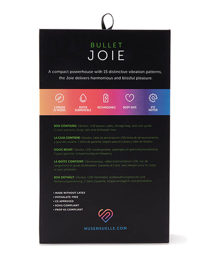 Nu Sensuelle Joie Bullet 15 Function - Blue