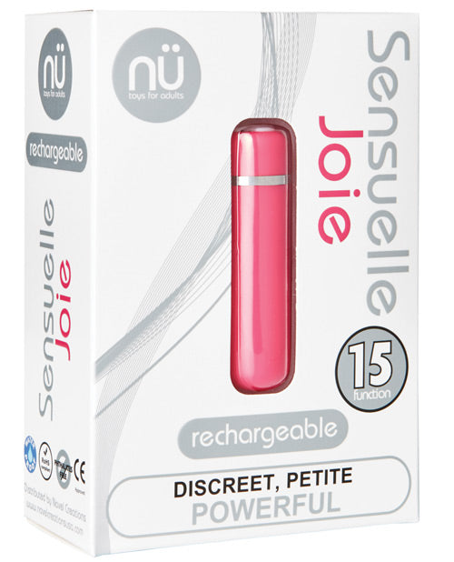 Nu Sensuelle Joie Bullet 15 Function - Pink