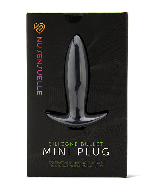 Nu Sensuelle Mini Butt Plug - Black