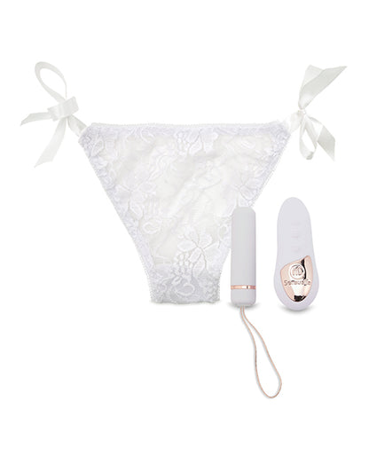 Nu Sensuelle Pleasure Panty Bullet w/Remote Control 15 Function - White