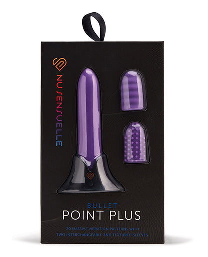 Nu Sensuelle Nu Sensuelle Point Plus Rechargeable Bullet - Purple - Image 5