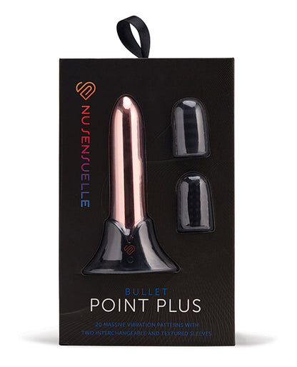 Nu Sensuelle Nu Sensuelle Point Plus Rechargeable Bullet - Rose Gold - Image 5